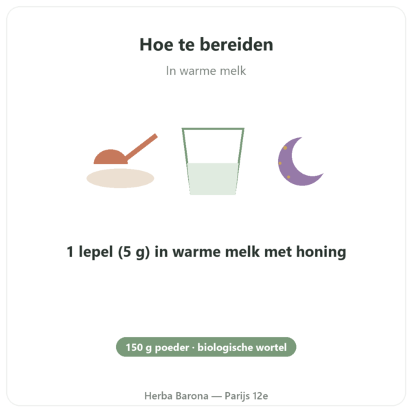 Ashwagandha Bio Poeder – Ayur-vana – 150 g gebruiksaanwijzing en dosering Paris Herba Barona