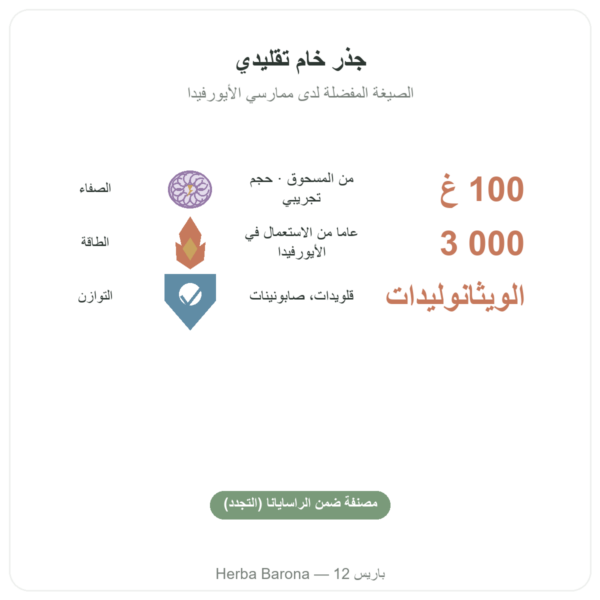 أشواغاندا عضوية بودرة – Bioptimal – 100 غ الفوائد والمعطيات الرئيسية Paris Herba Barona