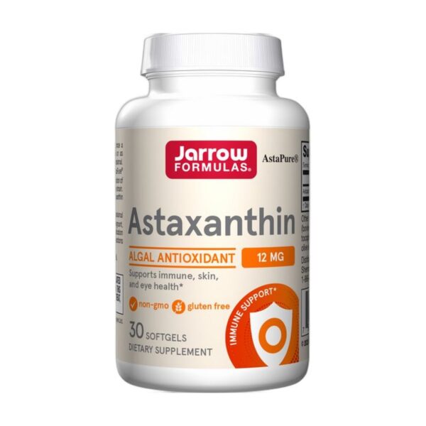 Astaxanthine 12mg Jarrow Formulas 30 Softgels Paris 12e Herba Barona