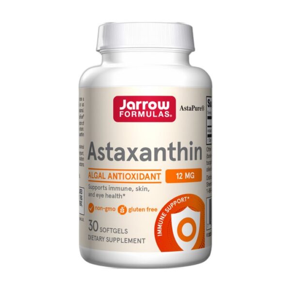 Astaxanthine 12mg Jarrow Formulas 30 Softgels Paris 12e Herba Barona