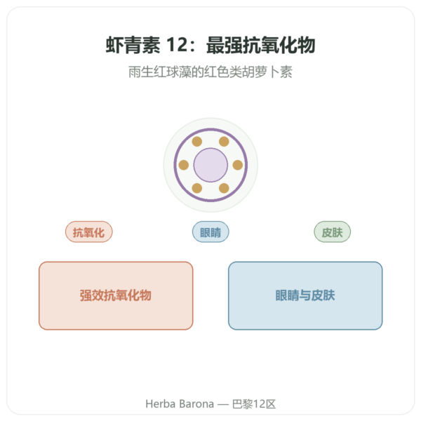 虾青素 12 mg – Jarrow Formulas – 60 粒软胶囊 产品展示 Paris Herba Barona