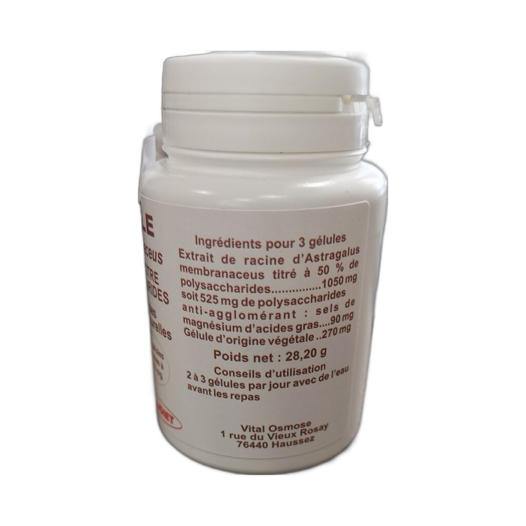 Astragale Qualidiet composition ingredients Vital Osmose Paris Herba Barona