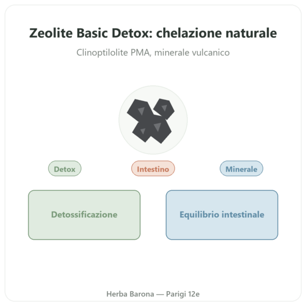 Basic Detox Plus POLVERE – Panacéo – 200g Ecoidées presentazione Paris Herba Barona