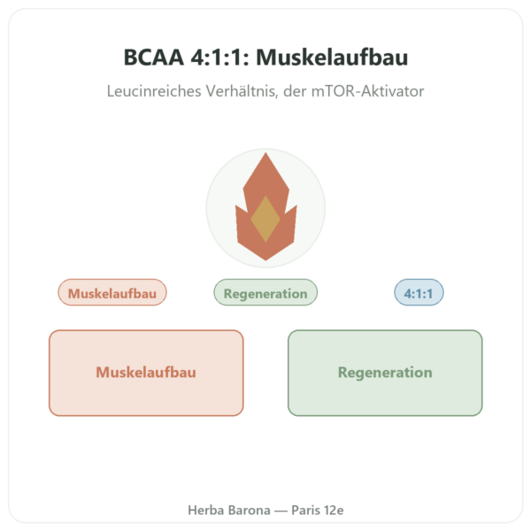 BCAA 4:1:1 Pulver – 350 g – Nutrimuscle Vorstellung Paris Herba Barona