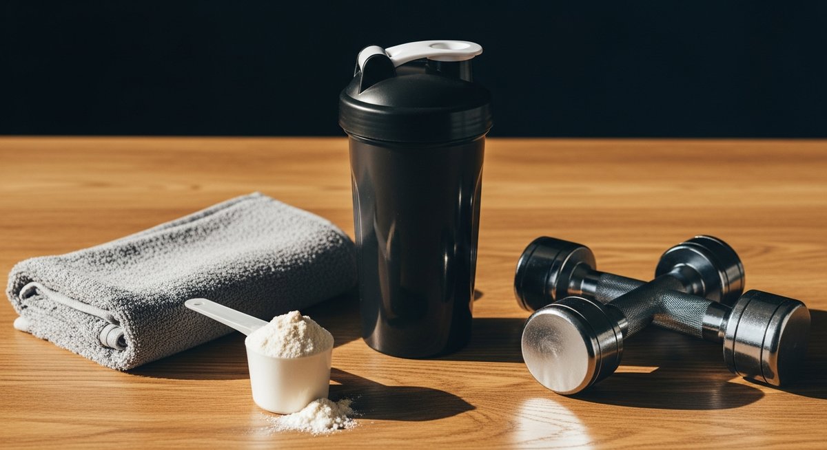 Spor beslenmesi: shaker, protein tozu dozu ve halterler, Herba Barona Paris 12. bölge