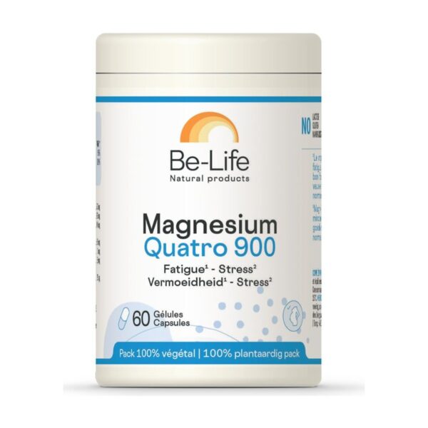 Magnesium Quatro 900 Be-Life 60 gelules Paris 12e Herba Barona