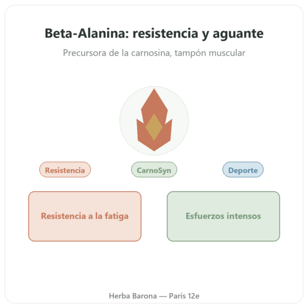 Beta-Alanina en Polvo – 240 g – Nutrimuscle presentación Paris Herba Barona