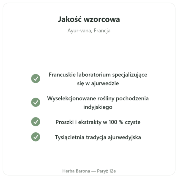 Bibhitaki bio - Saszetka w proszku - 150 g - Ayur-vana w Paryżu jakość Paris Herba Barona