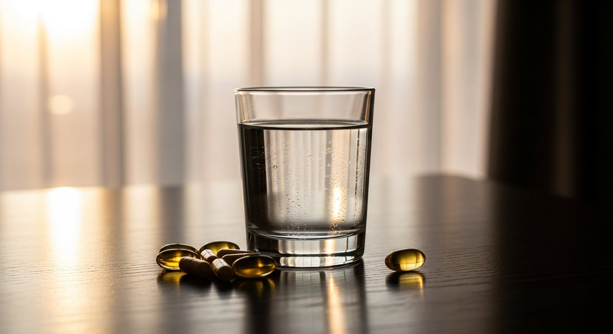 Bir bardak su ve takviyeler, wellness rutini, Herba Barona Paris
