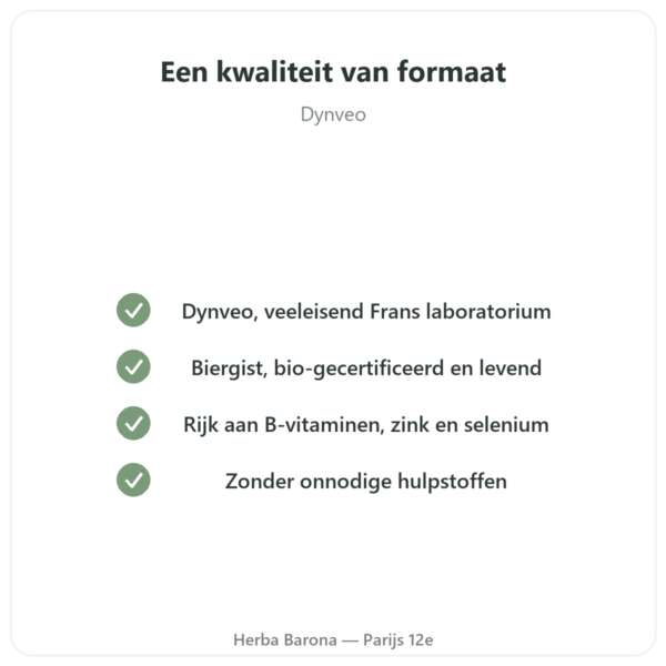 Bierngist BIO Dynveo 120 Caps. 550 mg kwaliteit Paris Herba Barona