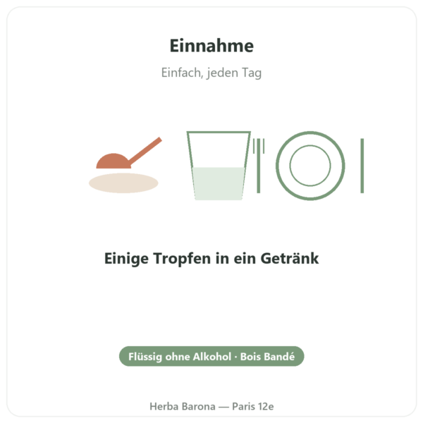 Bois Bandé Flüssig ohne Alkohol – Aphrodisiakum Anwendung und Dosierung Paris Herba Barona