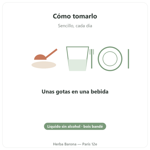 Bois Bandé Líquido Sin Alcohol – Afrodisíaco modo de empleo y dosis Paris Herba Barona