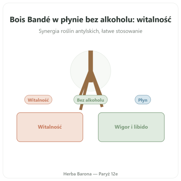 Bois Bandé Płynny Bez Alkoholu Afrodyzjak – Kup prezentacja Paris Herba Barona