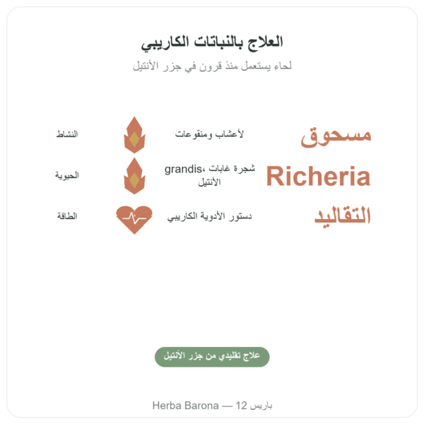 بوا باندي مسحوق – منشط رجولي طبيعي الفوائد والمعطيات الرئيسية Paris Herba Barona