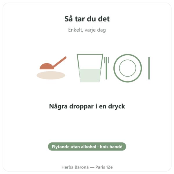 Bois Bandé Vätska Utan Alkohol Afrodisiakum – Köp användning och dosering Paris Herba Barona