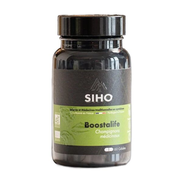 Boostalife Bio – SIHO 60 gélules (Reishi, Chaga, Hericium) Paris Herba Barona