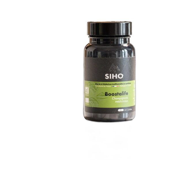 Boostalife Bio – SIHO 60 gélules (Reishi, Chaga, Hericium) Paris Herba Barona