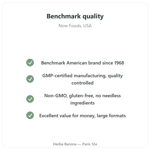 Boron 3mg – NOW Foods – 250 vegetable capsules quality Paris Herba Barona