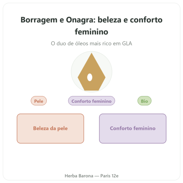Borragem Prímula BIO – 90 Cápsulas – Vecteur Santé apresentação Paris Herba Barona