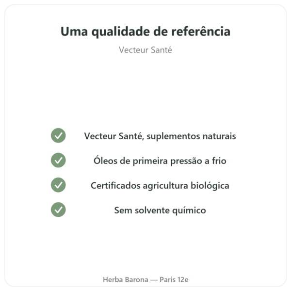 Borragem Prímula BIO – 90 Cápsulas – Vecteur Santé qualidade Paris Herba Barona