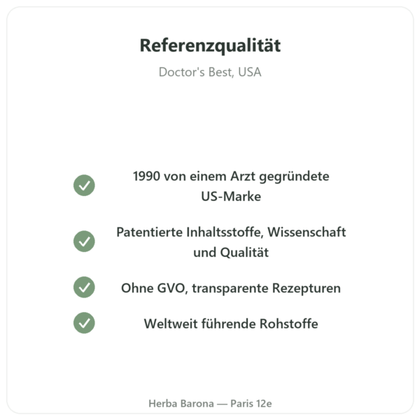 Bovines Kollagen in Tabletten Typ 1 und 3 – Doctor's Best Qualität Paris Herba Barona