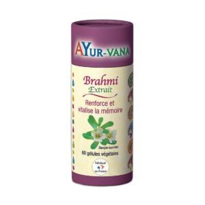Brahmi (Bacopa Monnieri) – Ayur-vana – 120 gélules Paris Herba Barona