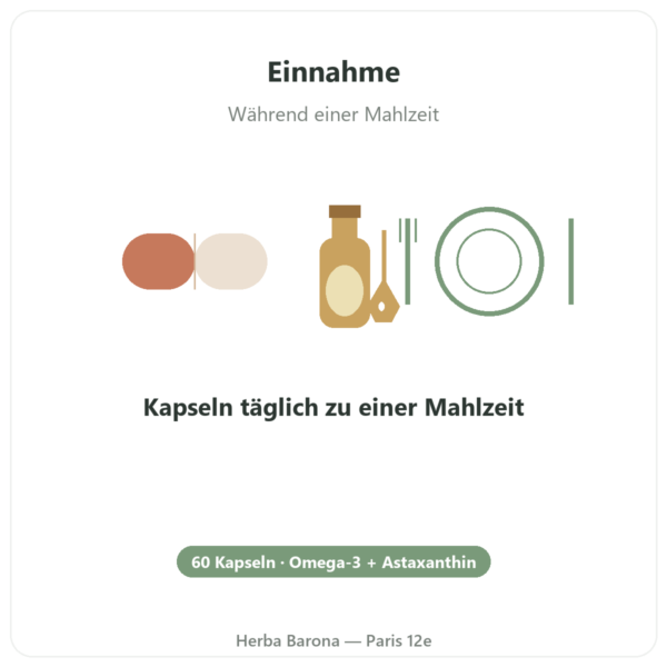 Calanusöl – Dr. Jacob's – 60 Kapseln Anwendung und Dosierung Paris Herba Barona