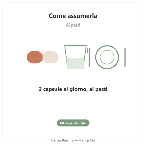 Cannella di Ceylon – 50% polifenoli – Dynveo – 500mg / 60 capsule modo d'uso e dosaggio Paris Herba Barona
