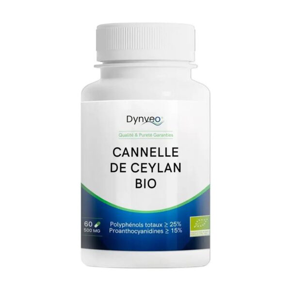 Cannelle de Ceylan – 50% polyphénols – Dynveo -500mg / 60 gélules Dynveo Paris 12e Herba Barona