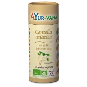 Centella Asiatica Bio (Gotu Kola) – Ayur-vana – 60 gélules Paris Herba Barona