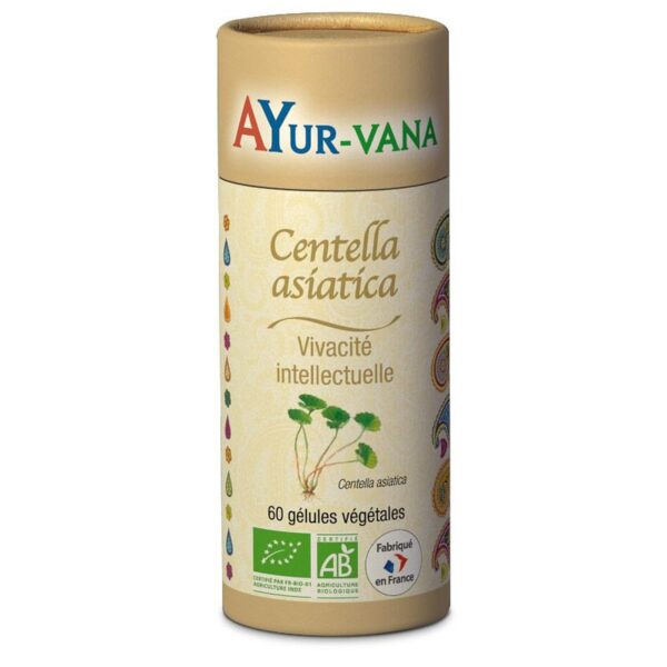 Centella Asiatica Bio (Gotu Kola) – Ayur-vana – 60 gélules Paris Herba Barona