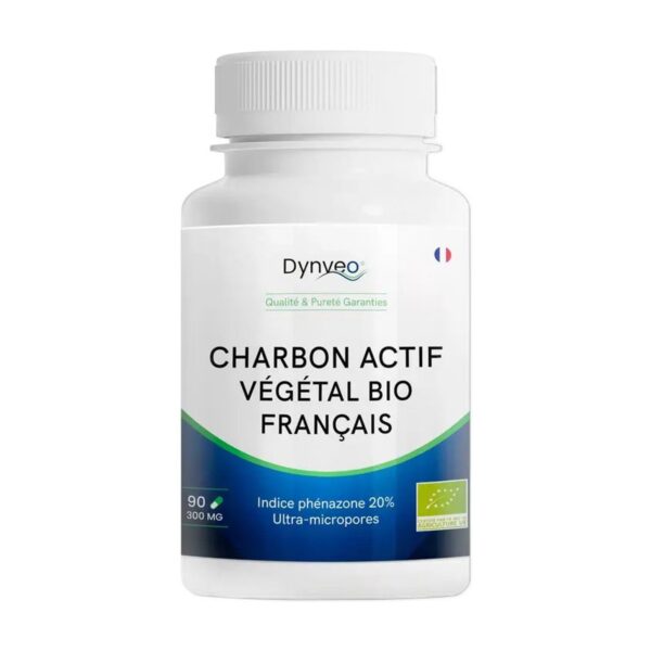 Charbon Actif Végétal BIO Micropores – 90 gélules – Dynveo Dynveo Paris 12e Herba Barona