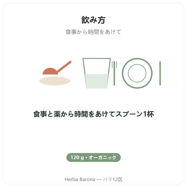 活性炭パウダー 120 g – Dynveo directions and dosage Paris Herba Barona