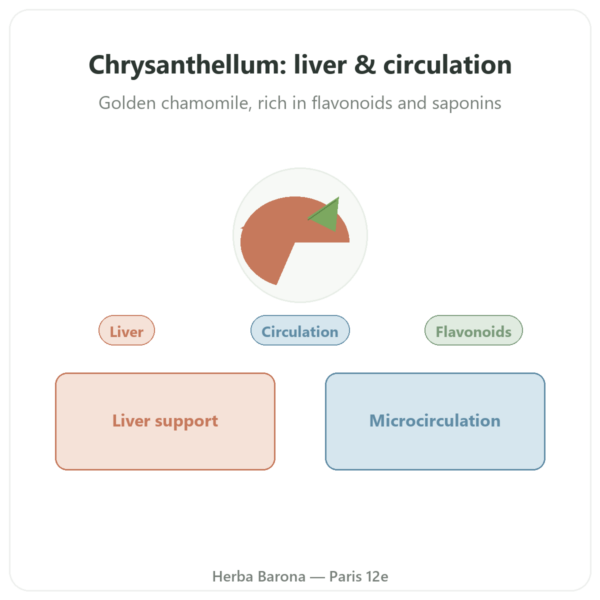 Chrysanthellum – Neodiet – 100 capsules presentation Paris Herba Barona