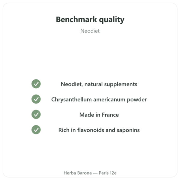 Chrysanthellum – Neodiet – 100 capsules quality Paris Herba Barona