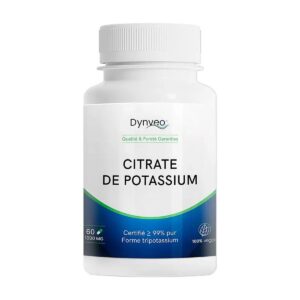 Citrate de potassium – Dynveo – 60 gélules – 1000 mg Dynveo Paris 12e Herba Barona
