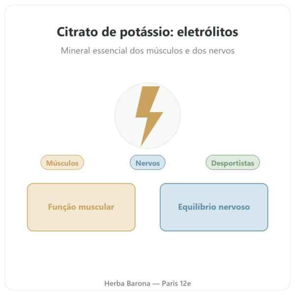 Citrato de Potássio – Dynveo – 60 cápsulas – 1000 mg apresentação Paris Herba Barona