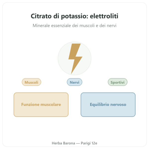 Citrato di Potassio – Dynveo – 60 capsule – 1000 mg presentazione Paris Herba Barona