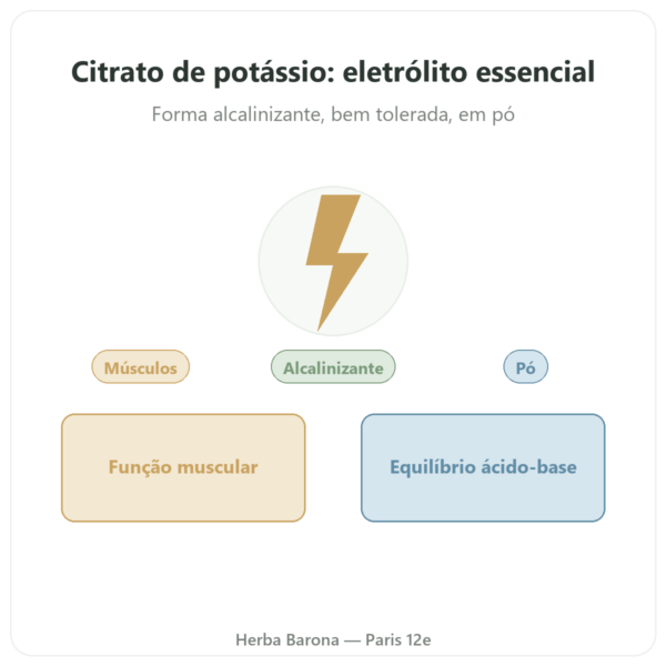Citrato de Potássio em Pó – Now Foods – 340 g apresentação Paris Herba Barona