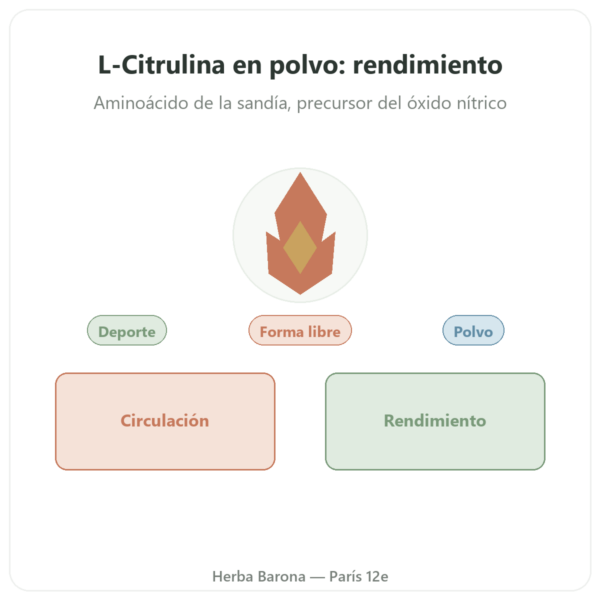 Citrulina en Polvo – 200 g – Doctor's Best presentación Paris Herba Barona