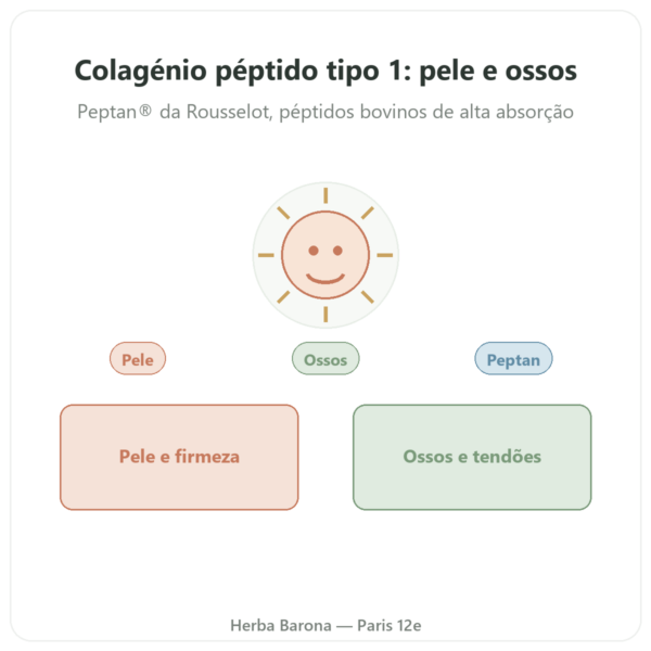 Colagénio Péptido Tipo 1 Bovino 500g – Nutrimuscle apresentação Paris Herba Barona