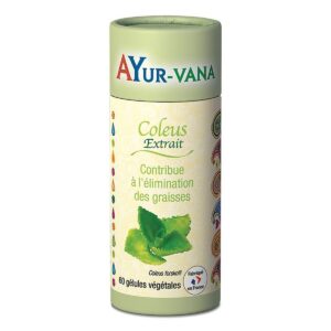 Coleus Forskohlii – Ayur-vana – 60 gélules Paris Herba Barona