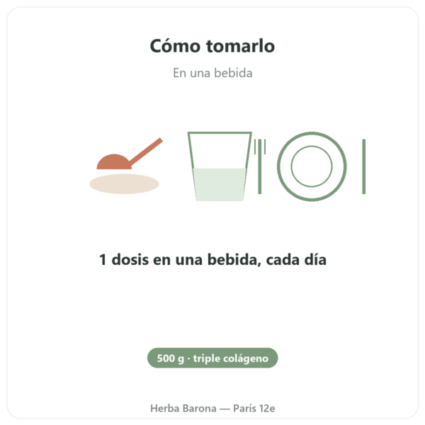 Collagen Mix – 500 g – Nutrimuscle modo de empleo y dosis Paris Herba Barona