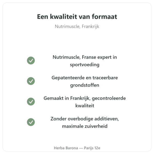 Collagen Mix 500g – Nutrimuscle kwaliteit Paris Herba Barona