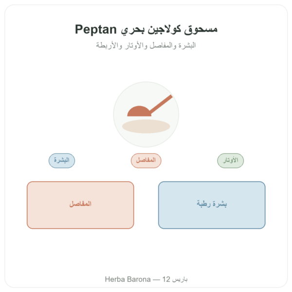 كولاجين بحري مُحلَّل بودرة – ببتيدات – Dynveo عرض المنتج Paris Herba Barona