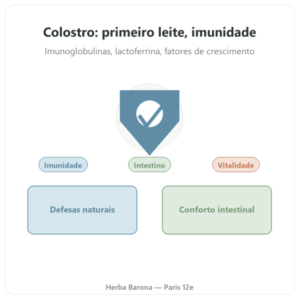 Colostro – SIHO – 60 cápsulas apresentação Paris Herba Barona