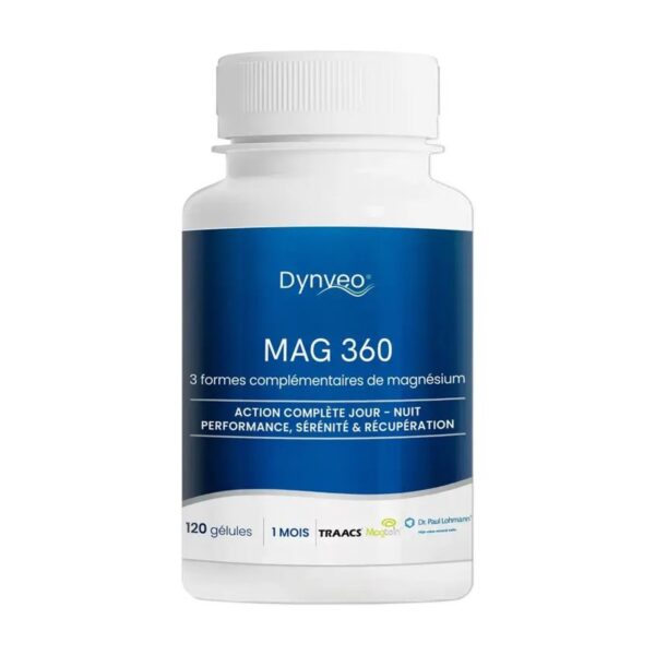 Complexe Magnésium 360 – Dynveo – 120 gélules Dynveo Paris 12e Herba Barona