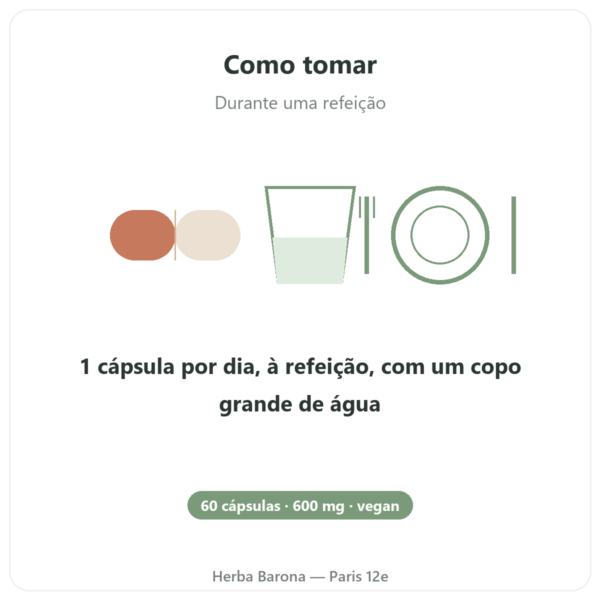 Condroitina Sulfato 600 mg – 60 cápsulas – Dynveo modo de uso e dosagem Paris Herba Barona