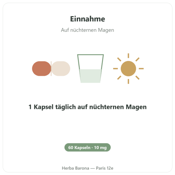 Cycloastragenol pur – Dynveo – 10 mg – 60 Kapseln Anwendung und Dosierung Paris Herba Barona