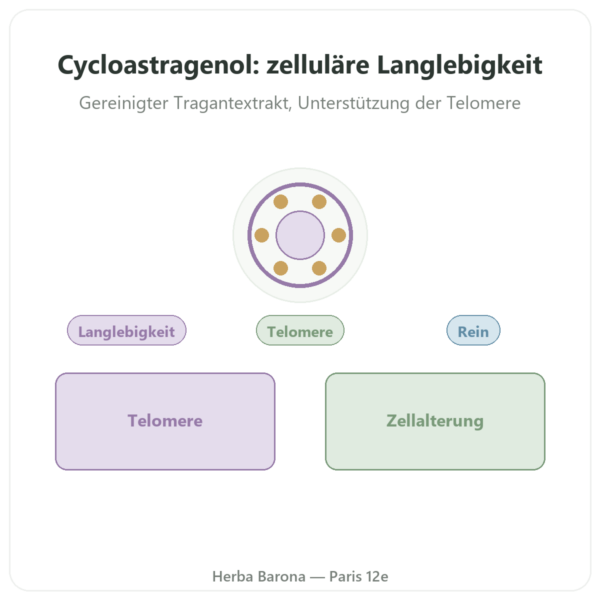 Cycloastragenol pur – Dynveo – 10 mg – 60 Kapseln Vorstellung Paris Herba Barona